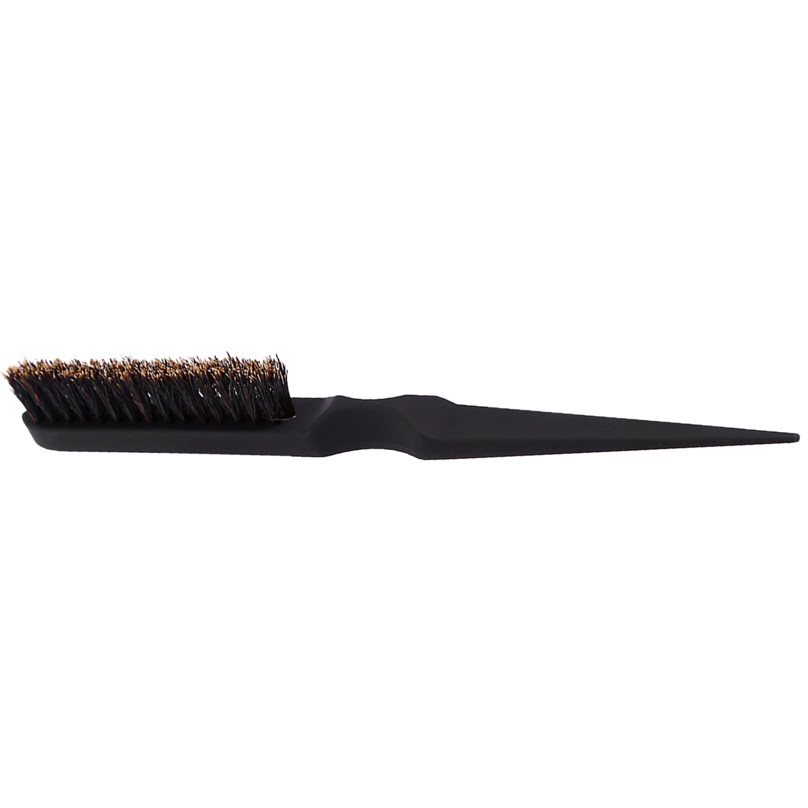 Teasing Back Hair Salon Brush Long And Short Evening Make Up Comb (Black)