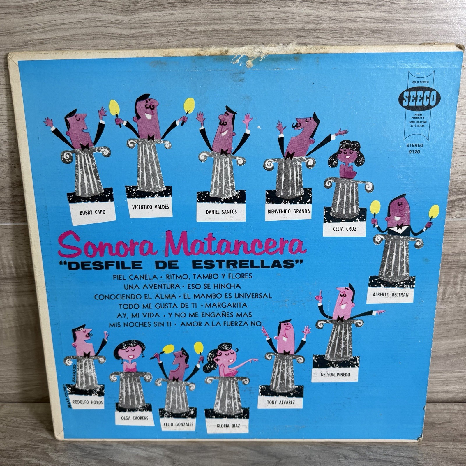 SONORA MATANCERA - DESFILE DE ESTRELLAS - LP SEECO USA - Vinyl Record