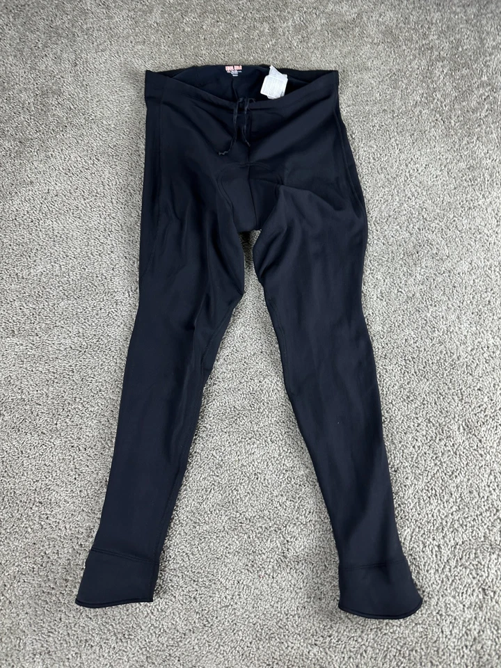 Pearl Izumi Cycling Pants Mens Extra Large Black Padded Drawstring - Image 2 of 4