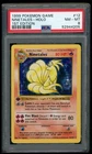 POKEMON BASE SET SHADOWLESS NINETALES-HOLO 1999 GAME #12 1ST EDITION PSA 8
