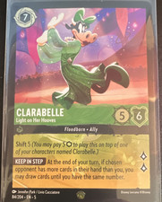 Disney Lorcana Clarabelle Light on Her Hooves 84/204 Floodborn UC Foil ENG
