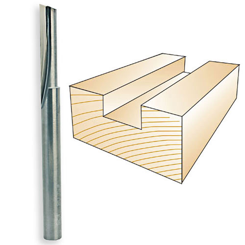 Whiteside SC08 Carbide Straight 1/4'SH, 1/4"CD, 1"CL