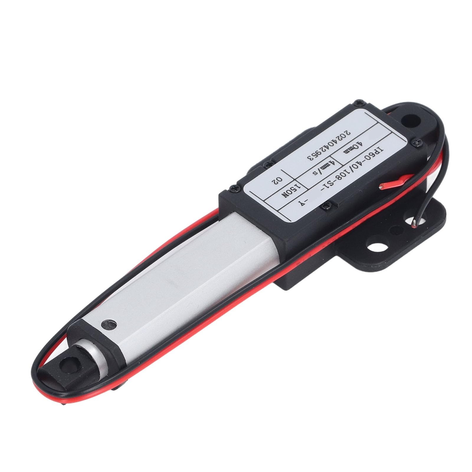 Actionneur linéaire course 40 mm moteur électrique étanche IPX4 150N