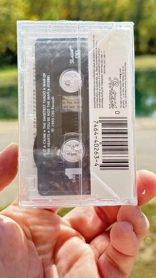 Sade - Promise - Cassette Tape - 1985 CBS Records Sealed - Image 3 of 4