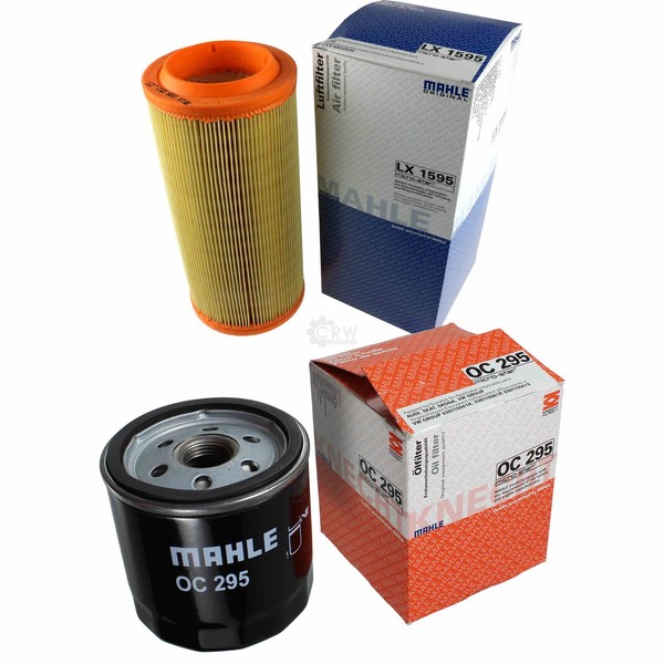 Mahle / Knecht Set Filterpaket Luftfilter LX 1595 ÖLfilter OC 295-image