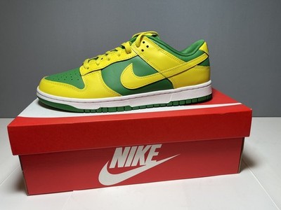 Men s Nike Dunk Low Retro BTTYS Apple Green Yellow Strike Sz 10.5 DV0833-300 New