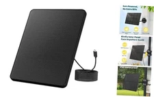  Solar Panel for Smart Bird Feeder Camera, Type-C Charger for  Feeder, 360° 8W