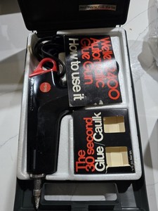 Weller 2400K Automatic Glue Gun Kit w/ Case Manual Tested Vintage Hot Melt Tool