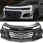 Fits 16-24 Chevrolet Camaro 1LE Style Front Bumper Cover Conversion Unpainted