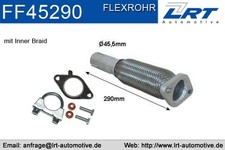 Flexrohr Abgasanlage LRT FF45290 Flexibel für FORD MAZDA FIESTA PUMA COURIER 4 3