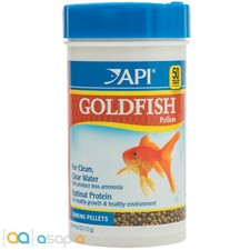 API Goldfish Pellets 4oz Fish Food Specifically Designed for All Goldfish Breeds