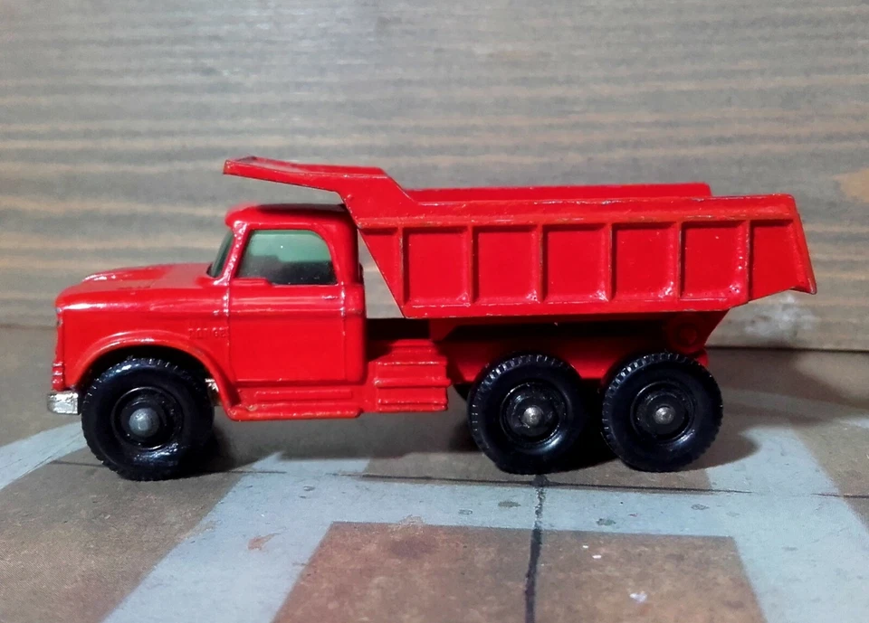 MATCHBOX N° 48C DODGE DUMPER TRUCK Lesney serie 1-75 England 1966-70 Scala 1:85 - Immagine 3 di 4