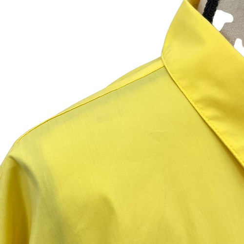 Vintage Yellow Shirtdress with Pockets Size Medium/Large Made in USA - Picture 5 of 8