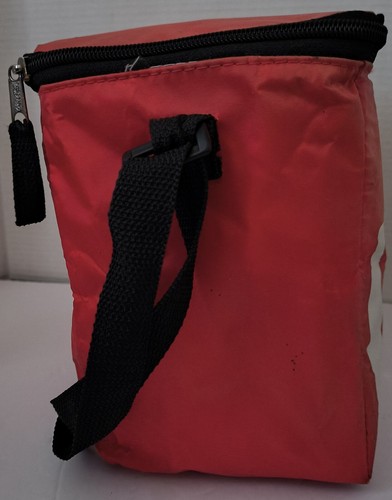 Vintage "Things Go Better With Coke" Coca-Cola 12 Can Soft SidedCooler/Lunch Bag - Picture 5 of 10
