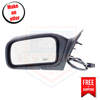 Kool Vue FD22EL Mirror Power Glass Left Side for 1995-1996 Ford Crown Victoria