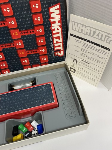 Whatzit? A Party Game By Milton Bradley #4703 Vintage 1987 Edition - Complete - Picture 5 of 9
