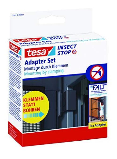 tesa Insect Stop FALT Adattatore zanzariera per porte - Per telai in alluminio -