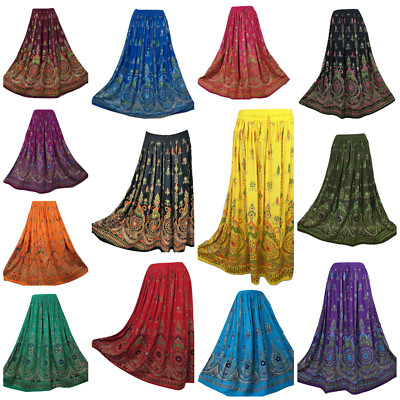 Pailletten Partyrock Sommer Böhmisch Maxi Neu Hippie lang 8 10 12 14 16 18 20 22