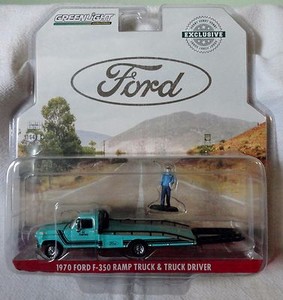 Details About 2017 Greenlight Hollywood Exclusive 1970 Ford F 350 Ramp Truck Truck Driver
