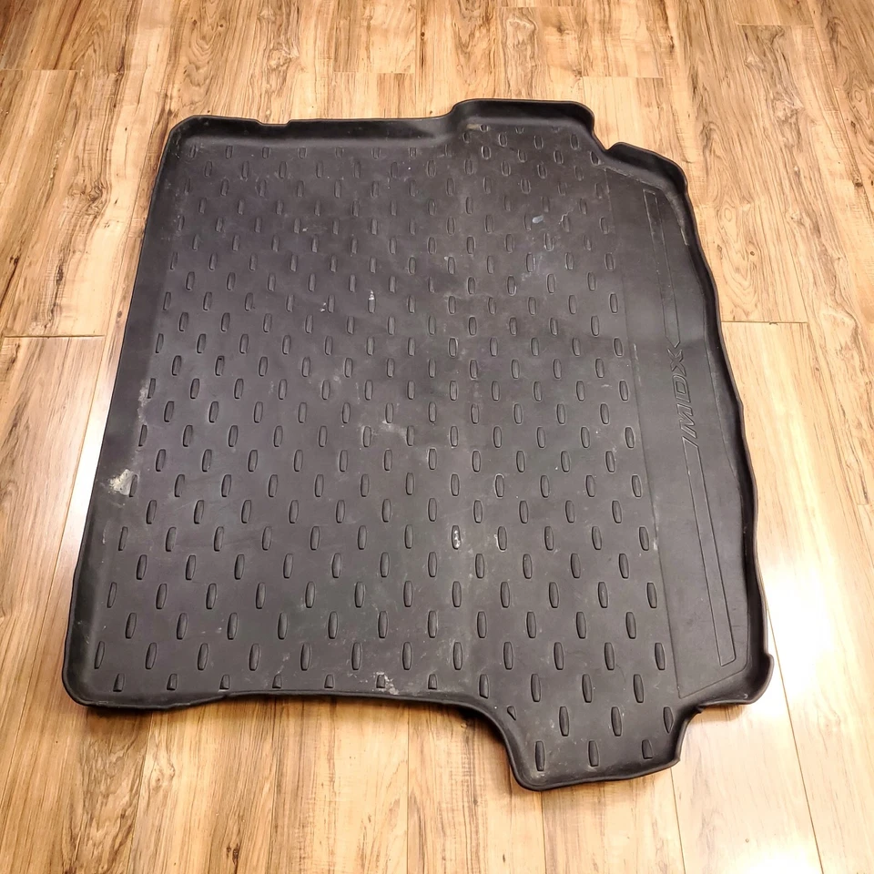 2007-2011 Acura MDX Trunk Cargo Liner Black OEM All Weather Rubber Rear Tray - Image 4 of 4