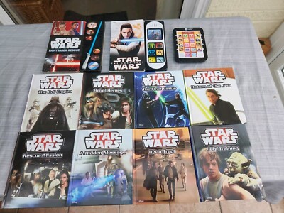 Star Wars book bundle me reader & Light saber rescue - see notes