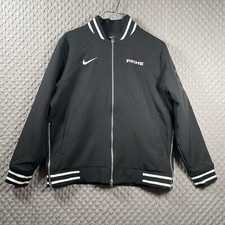 Nike Coach Prime Deion Sanders 2.0 Black Bomber Jacket Men's XL NWT