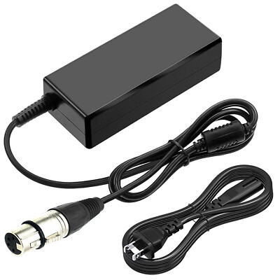 12V 4-Pin XLR AC Adapter For PANASONIC AG-HPX370P P2HD AG