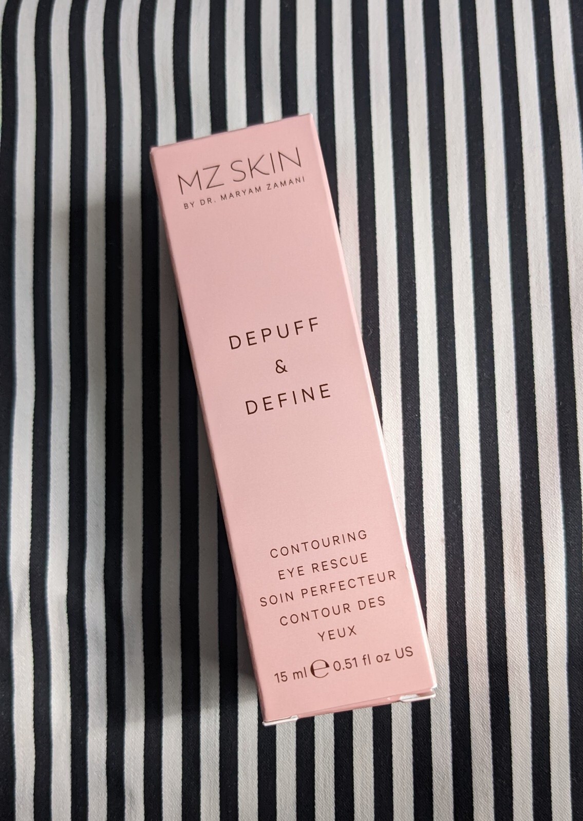MZ SKIN Depuff Define l'élixir précieux contour des yeux pour un rituel de soin liftant prestige