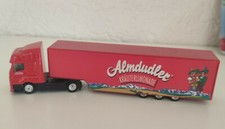 2 Modell-LKW Modellauto Truck Hängerzug Spielzeug  Auto Almdudler Zentis