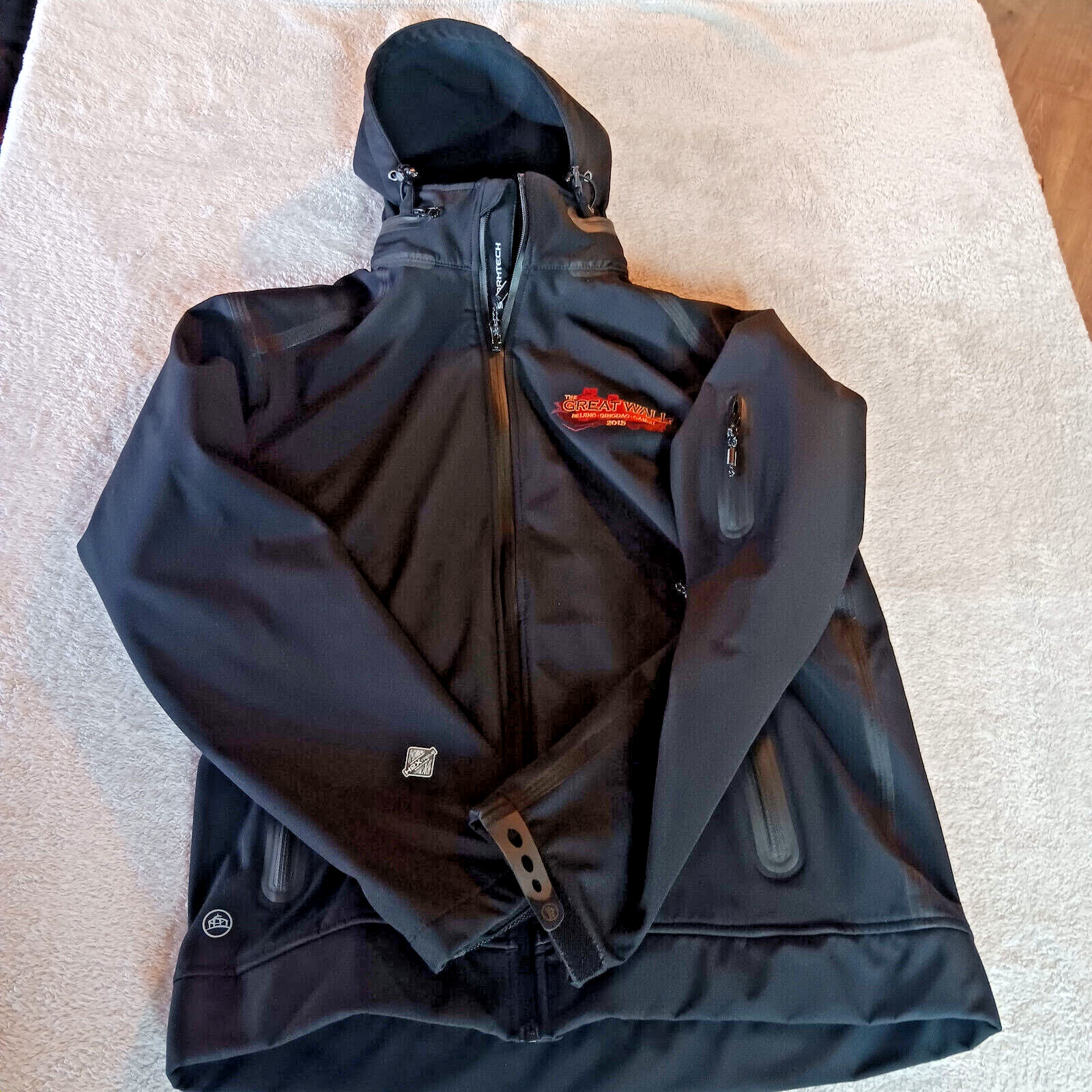 Stormtech Jacket Mens Large Black Performance Ful… - image 9