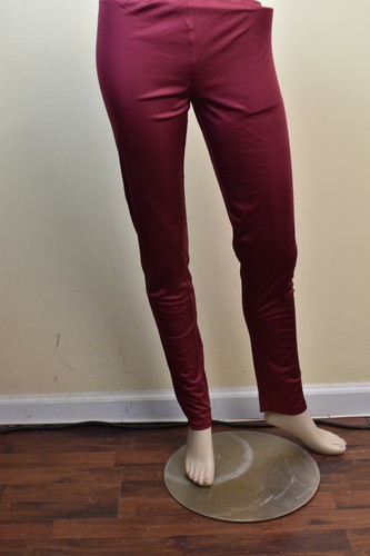 NEW EMILIO PUCCI WINE SILK LEGGINGS 