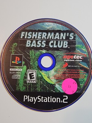Fisherman's Bass Club (Sony PlayStation 2, 2003) PS2 TESTED!!!