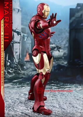 Hot Toys HT 1/4 QS011 Iron Man MARK3 MK3 Standard Ver Action