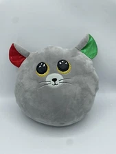 TY SQUISH A BOO CHIPPER Mouse Christmas Plush