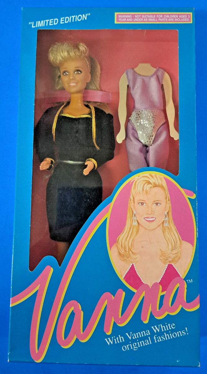 1992 VANNA BLACK-GOLD DRESS & Lavender JUMPSUIT NRFB | eBay
