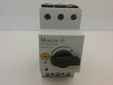 MOELLER PKZM0-0.4 CIRCUIT BREAKER MOTOR PROTECTOR 3 POLE 600VAC 50/60HZ NNB