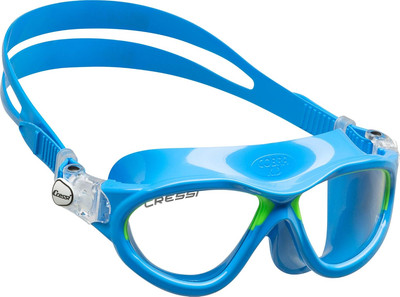 CRESSI Mini Cobra Goggles - Premium Kinder Schwimmbrille Mit Separaten Brillengl