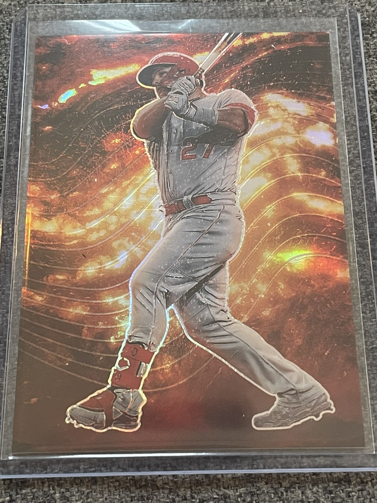 2022 Panini Prizm LAVA FLOW Mike Trout #LF-1 - SP