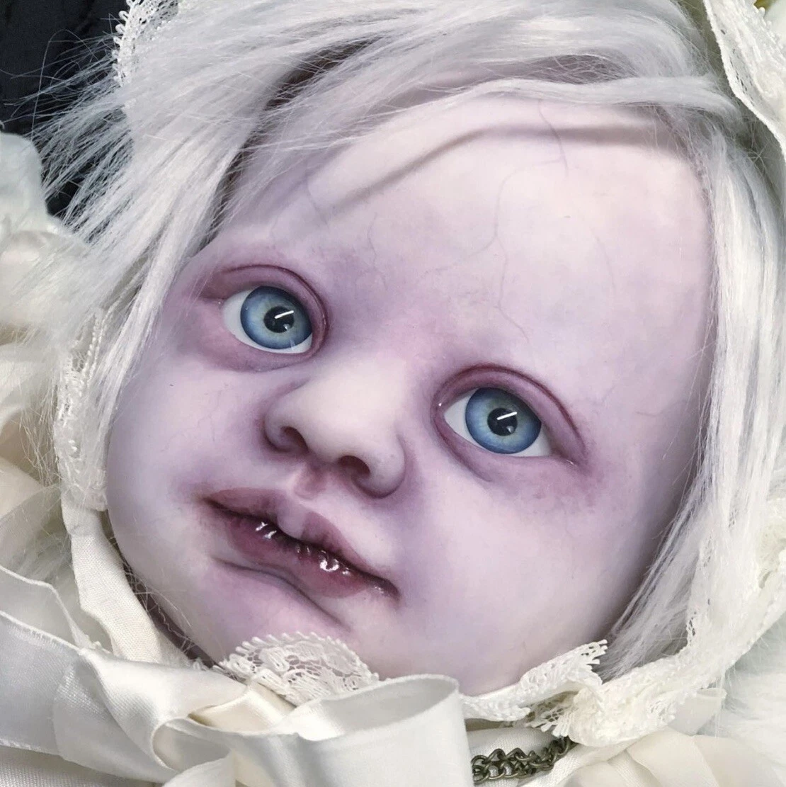 OOAK Creepy Cute Custom Realistic Alternative Reborn Ghost Baby Art Horror Doll
