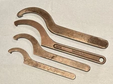 VTG Gedore No.40 110/115 & Other Hook Spanner Wrenches Machinist Tool