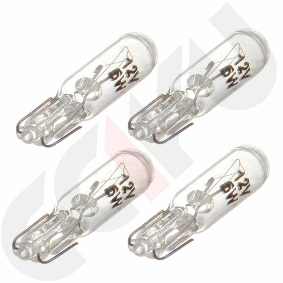 50x Branco Quente T5 /74 T1.75 T1-3/4 Halógeno Painel Mini-Wedge Bulb Light 12V - Imagem 3 de 4