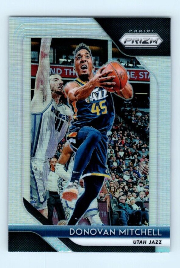 2018-19 Panini Prizm Silver Donovan Mitchell #143