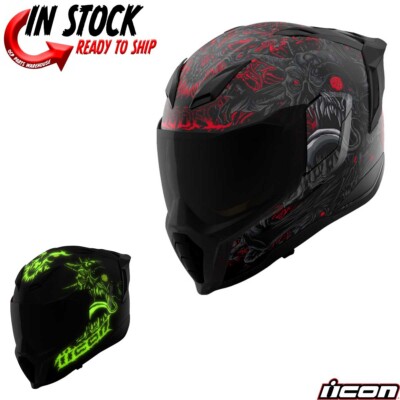 NEW! 2025 ICON ULTRAFLITE MISANTHROPE MIPS FULL FACE HELMET - PICK SIZE
