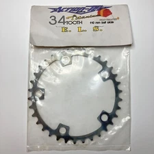 [NOS] ACTION-TEC USA HT Titanium chainring 34T 110mm [VINTAGE MTB]