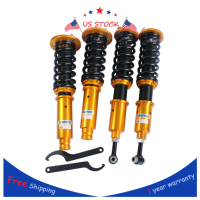 For Honda 98-02 Accord Spring Struts JDMSPEED Coilover Coil Suspension Full Set