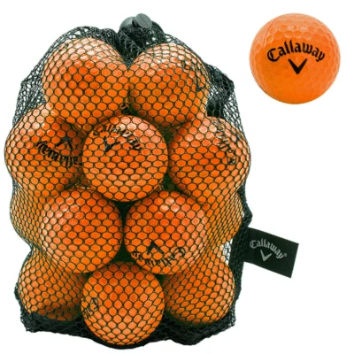 CALLAWAY HX PRACTICE SOFT-FLITE 30% DISTANZ GOLFBÄLLE / ORANGE - 18 BALL PACK