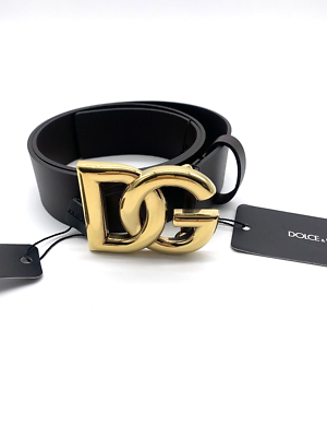 Dolce&Gabbana
Men\'s DG-Logo Leather Buckle Belt Dolce&Gabbana Men main image 2