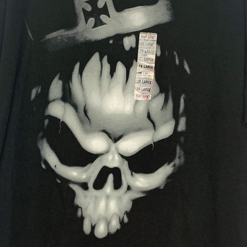 2002 WWE Wrestlemania TRIPLE H Skull KING OF KINGS Shirt XL WWE NOS Rare - Picture 9 of 14
