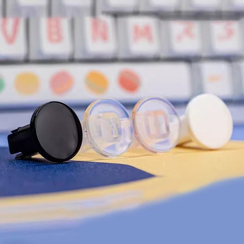 For Leobog Hi75 Aluminum Tuo Kit Translucent Knob Button Replaceable Button Cap - Photo 6/15