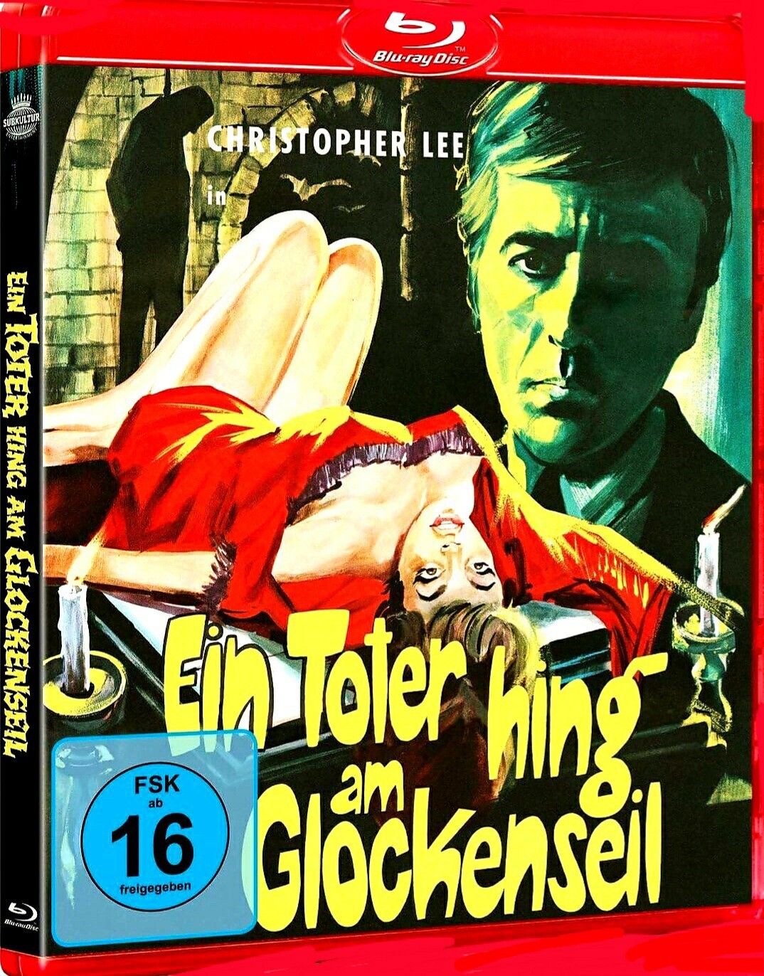 LA CRIPTA E L'INCUBO BLU RAY BOX ROSSO🟥 AUDIO ITA🇮🇹Chris LEE 💀